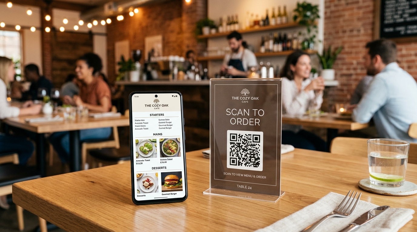 Restaurant QR Menu Ordering